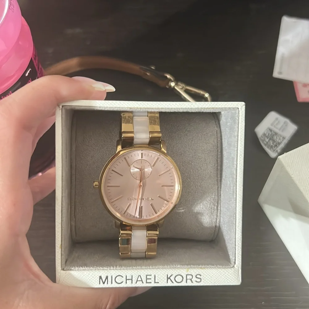 Michael Kors Gold and Rose Women's Watch
